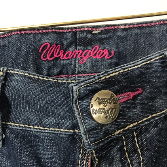 NWT Wrangler Mae Bootcut Denim Jeans 3/4 5/6 - Picture 3 of 6